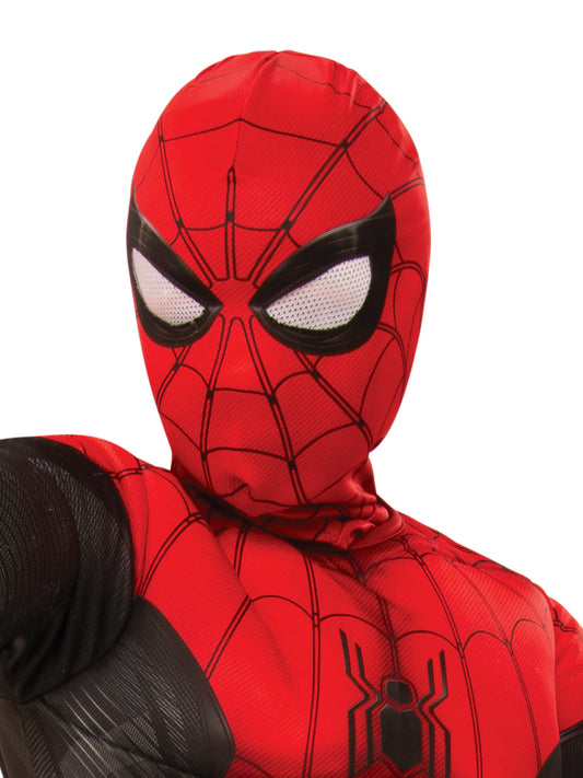 Spiderman No Way Home Deluxe Red and Black Boys Child Costume Marvel Licensed