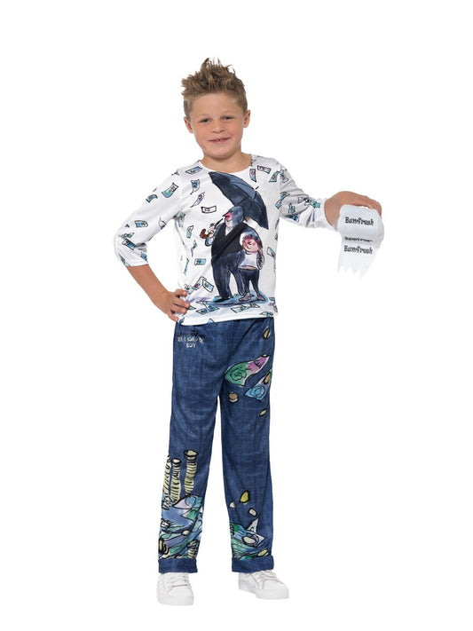 Billionaire by David Walliams Deluxe Child Costume - Genuine Smiffys