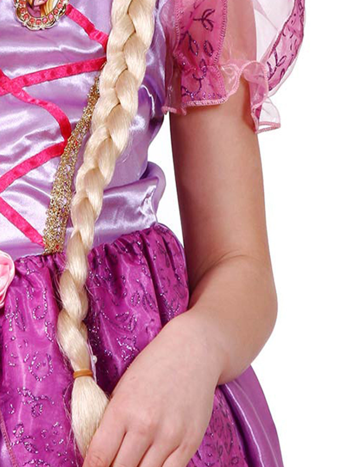 Raapunzel Long Braid Hair Extension Child Custume Accessory