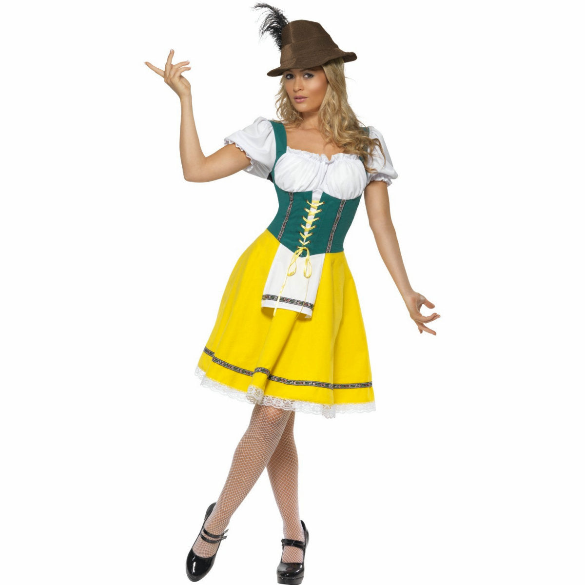 Bavarian Beer Wench Oktoberfest Women's Fancy Dress Costume