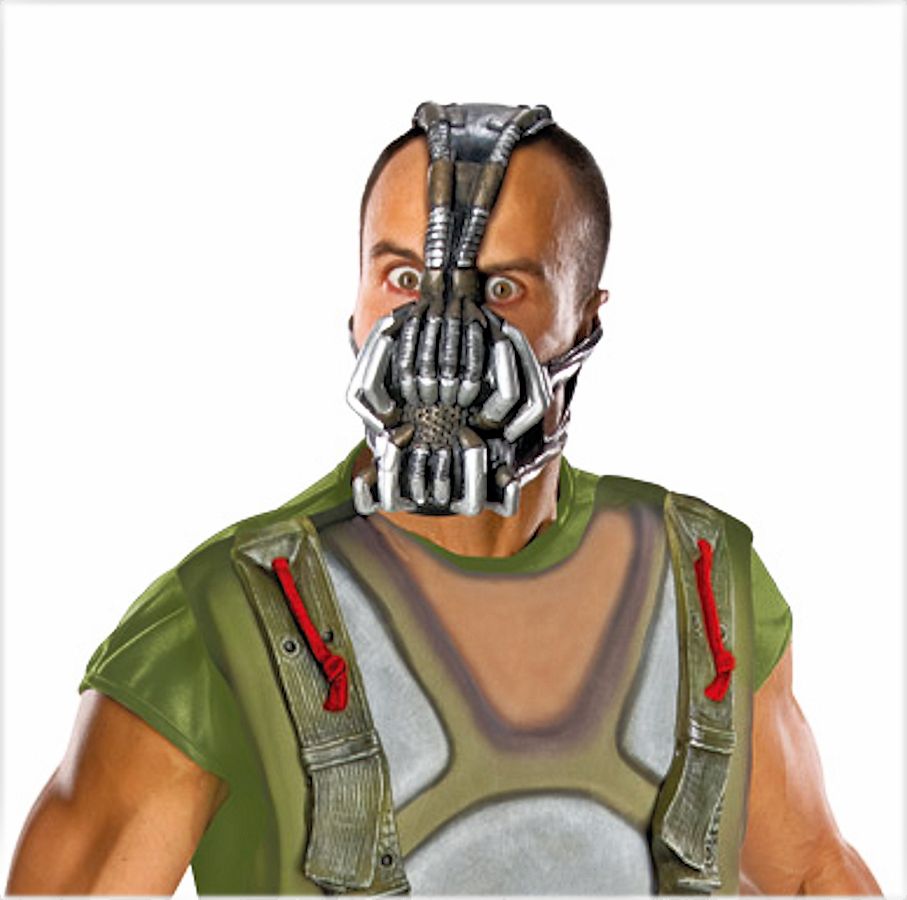 BANE Dark Knight Deluxe Men's Fancy Dress Costume Genuine Licensed with mask