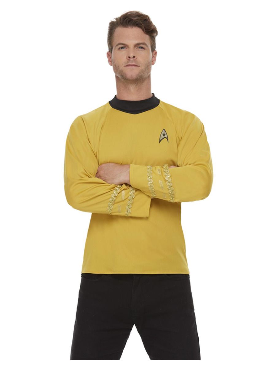 Star Trek, Original Series Command Uniform, Gold Genuine Licensed