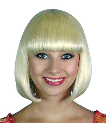 1920's Classic Bob Flapper Wig BLONDE quality women's Miss Fisher costume WIG
