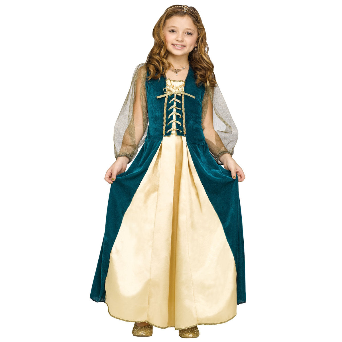 Medieval Juliet Fairytale Princess Girls Costume