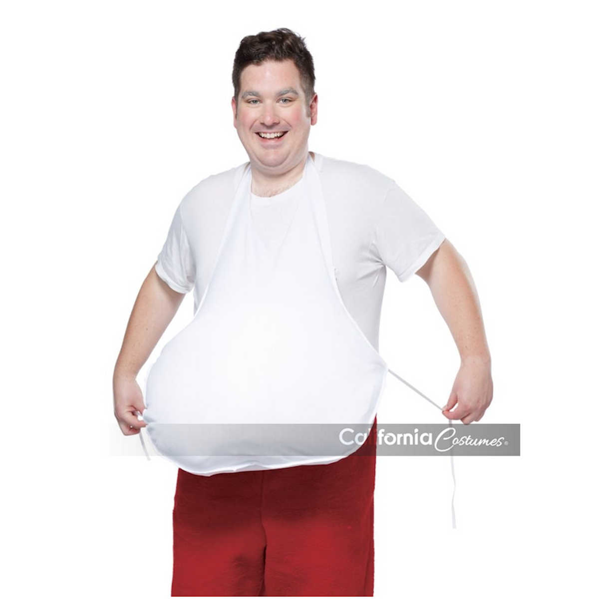 Fat Santa Pregnant Beer Belly Stuffer Fancy Dress Costume Accessory One size