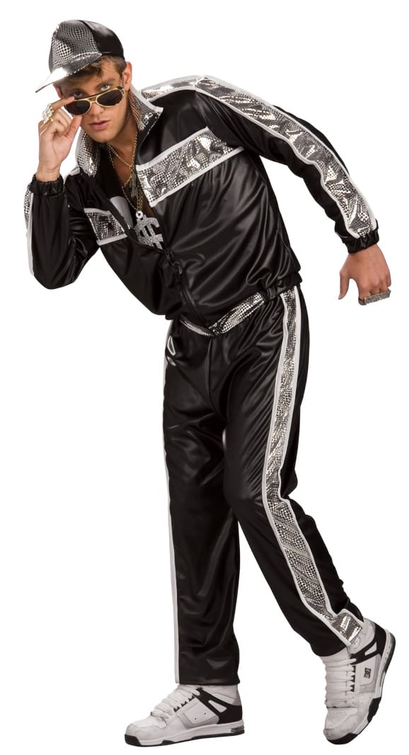 Rap Hip Hop Idol Men's Fancy Dress Costume Adult