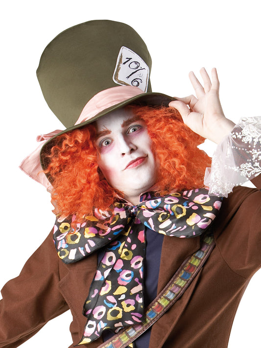 MAD HATTER DELUXE ADULT COSTUME WITH WIG