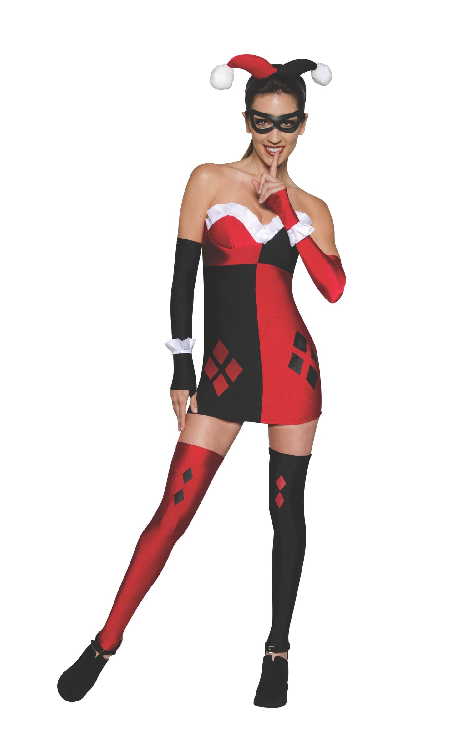 HARLEY QUINN WOMEN COSTUME DC LICENSED