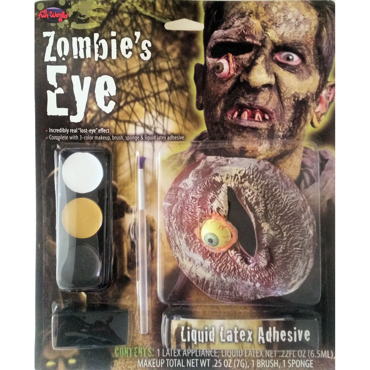 Zombie Hanging Eye Makeup Kit Special FX Kit Halloween Costume Accessory