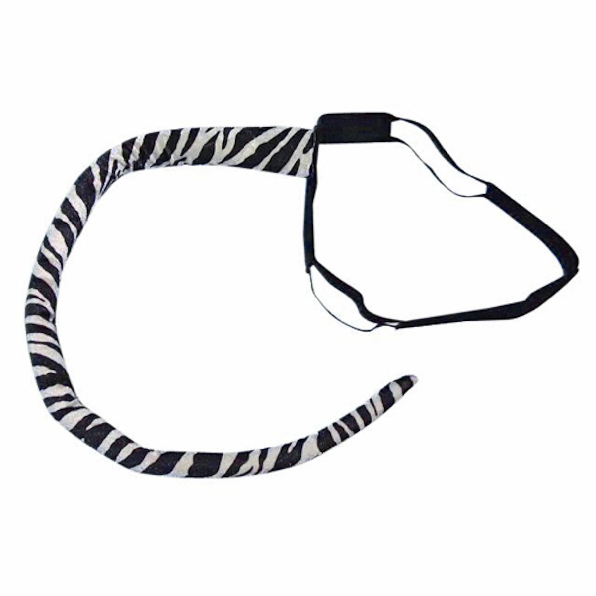 Zebra Animal Costume 4 Piece Set Ears Tail Bowtie Gloves Fancy Dress