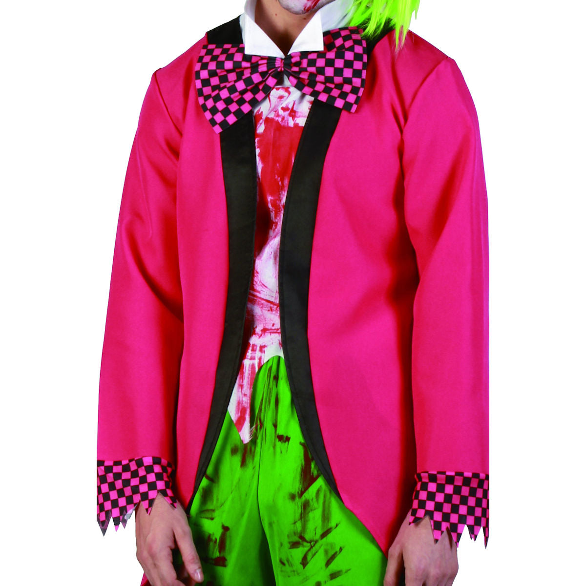 Jilted Jester Clown Men's Costume Fun Halloween Fancy Dress Costume