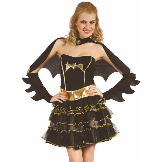 Bat Girl Sexy Women's Fancy Dress Costume