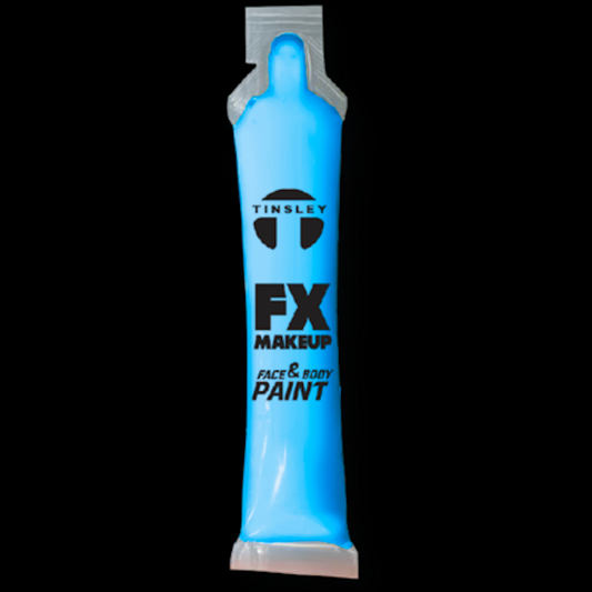 Face Paint Electric Blue Day-Glo-Colour Professional Makeup Special FX Tinsley Black Label