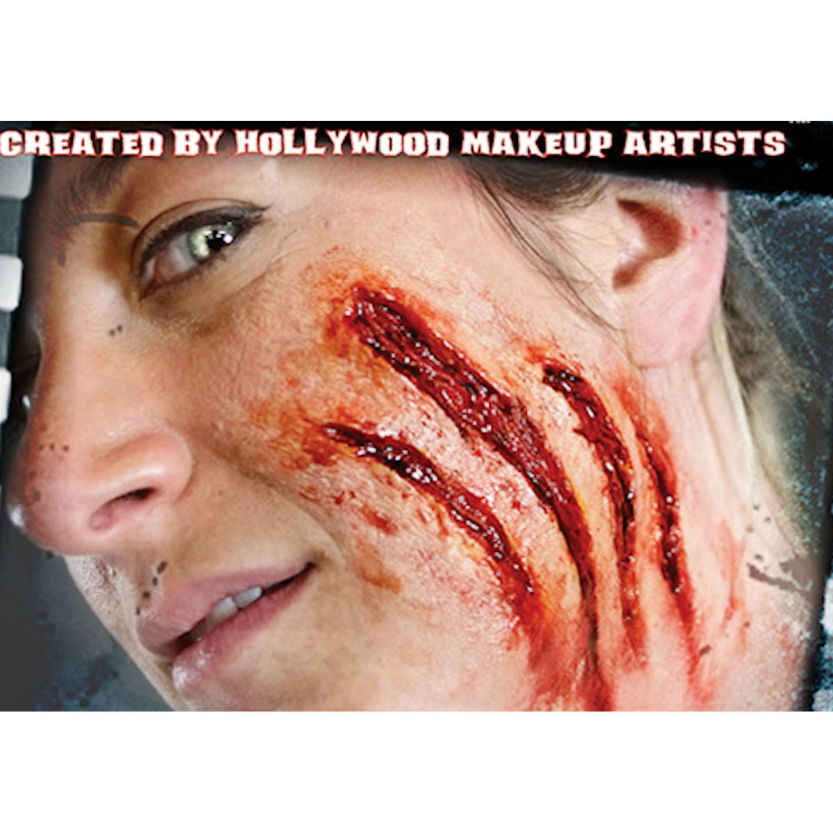 Slashed 3D FX Transfer Tinsley Prostethics Halloween Special FX Make Up