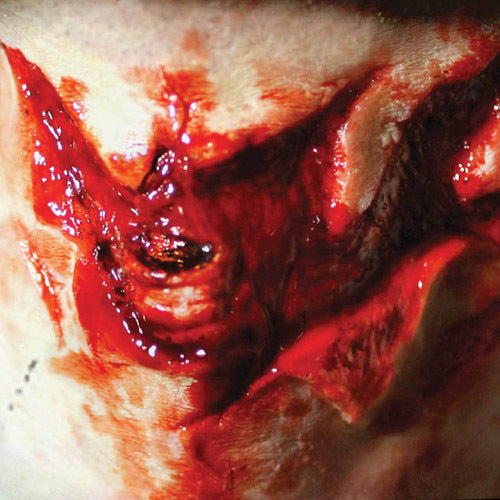 Sore Throat 3D FX Transfer Tinsley Temporary Tattoo Halloween Special FX Make Up