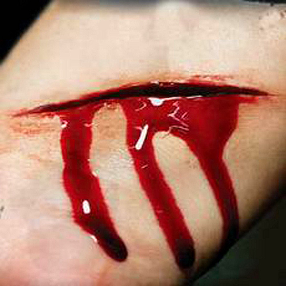Cutter Slash 3D FX Transfer Tinsley Temporary Halloween Special FX Make Up