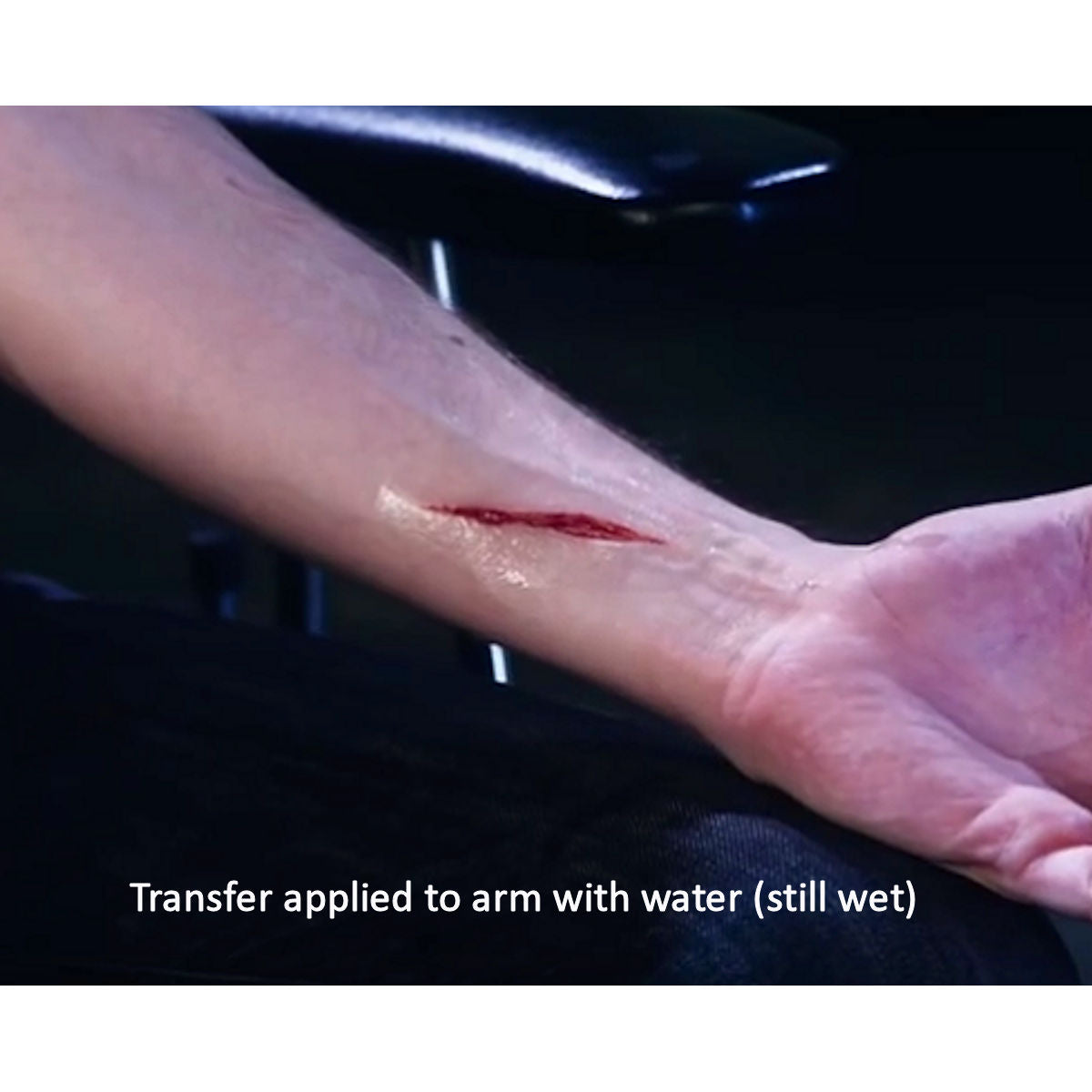 Cutter Slash 3D FX Transfer Tinsley Temporary Halloween Special FX Make Up