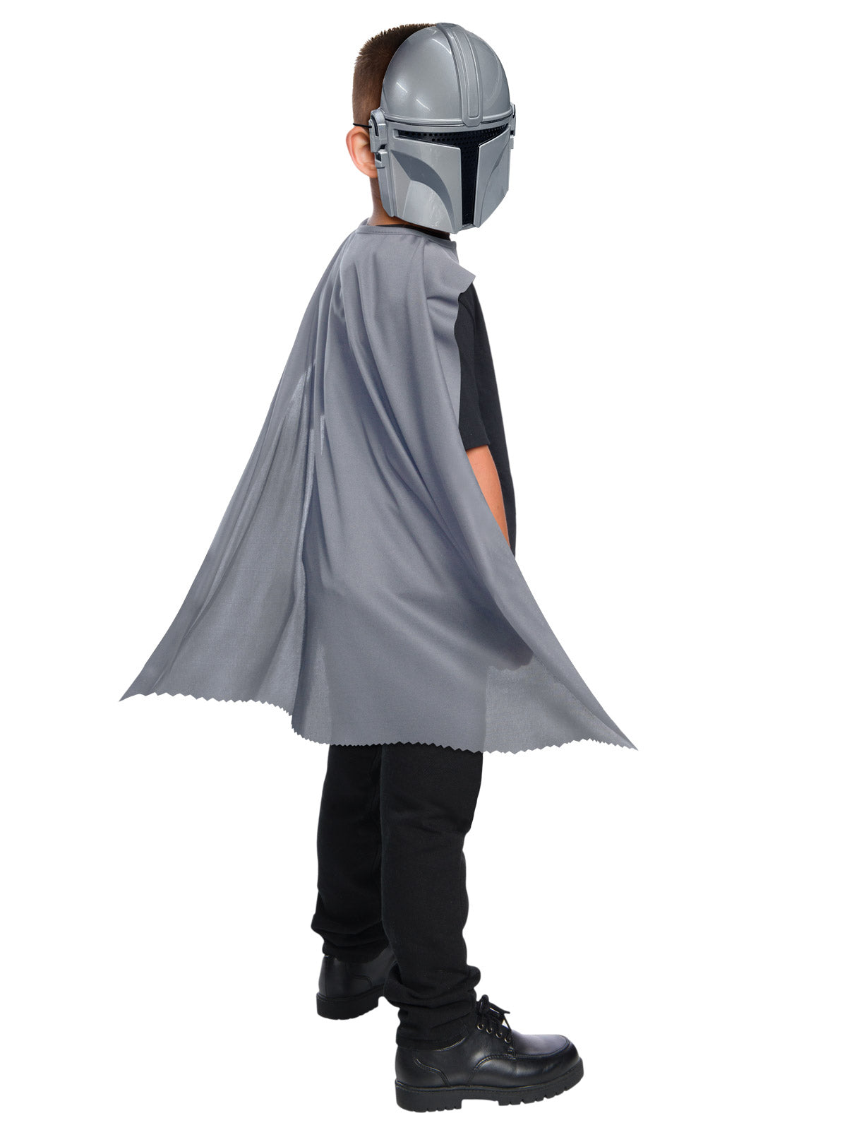 Star Wars Mandalorian Mask & Cape Set Child costume