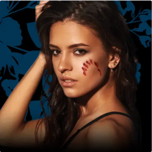 Tinsley Love Bite Glam Gore 3D Transfer Kit with Blood Special FX Makeup