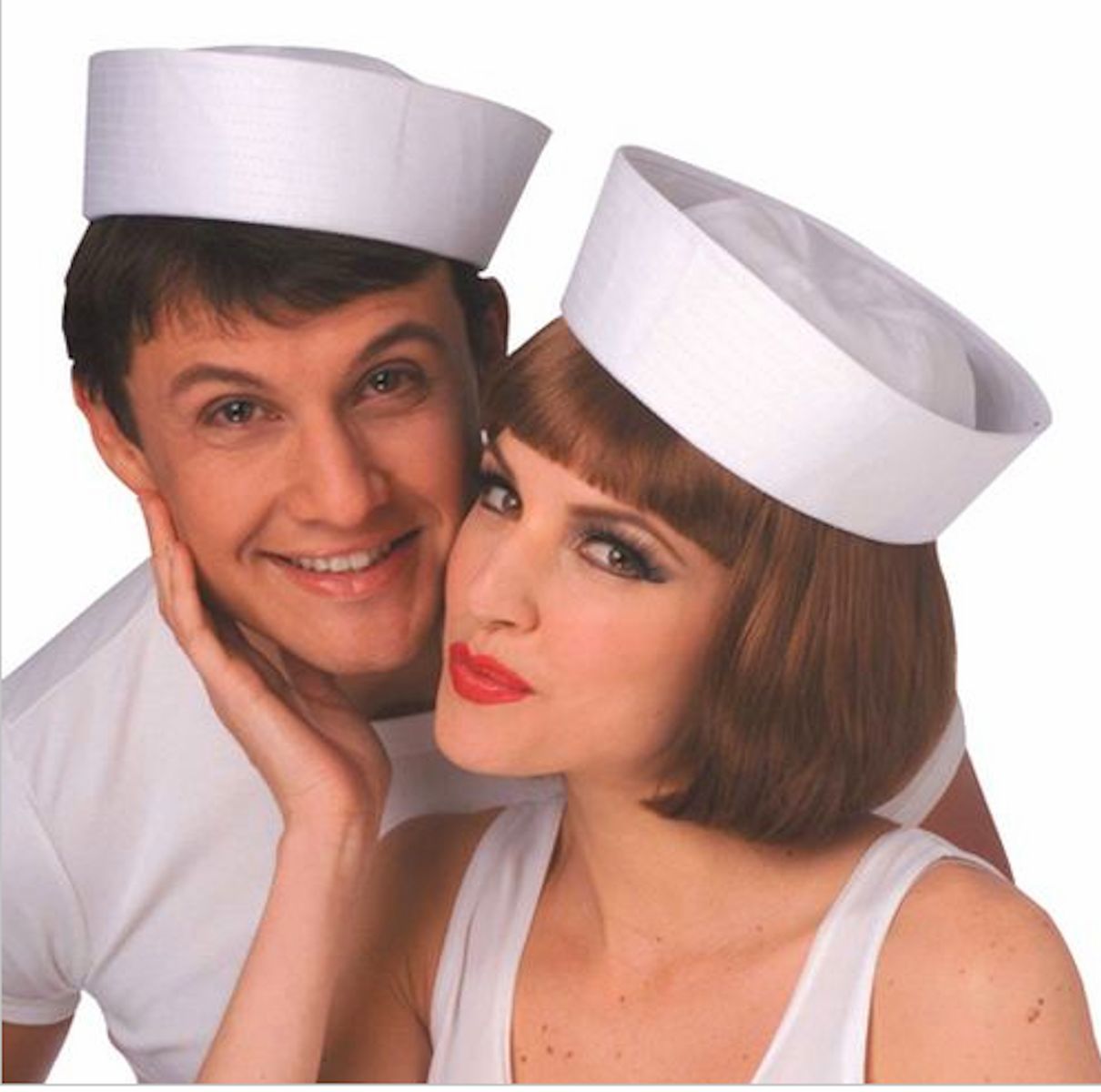 Sailor Hat Gob White Unisex Hen's Night Fancy Dress Costume Accessory