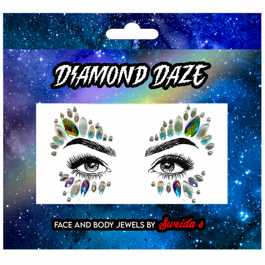 Face & Body Jewels - Unicorn Temporary Tattoo Festival Make-up