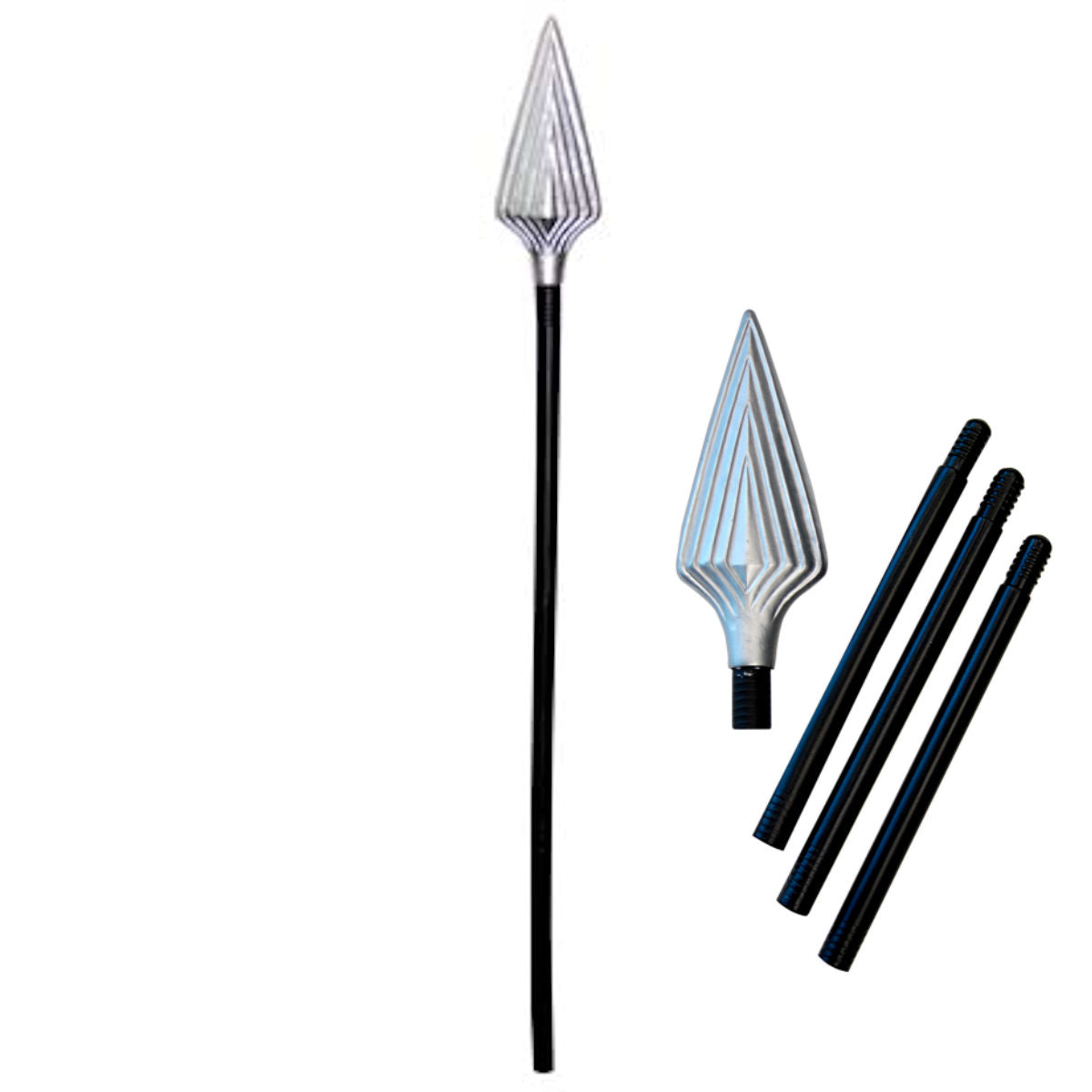Spear 117cm Long Fancy Dress Costume Costume Accessory Medieval Caveman