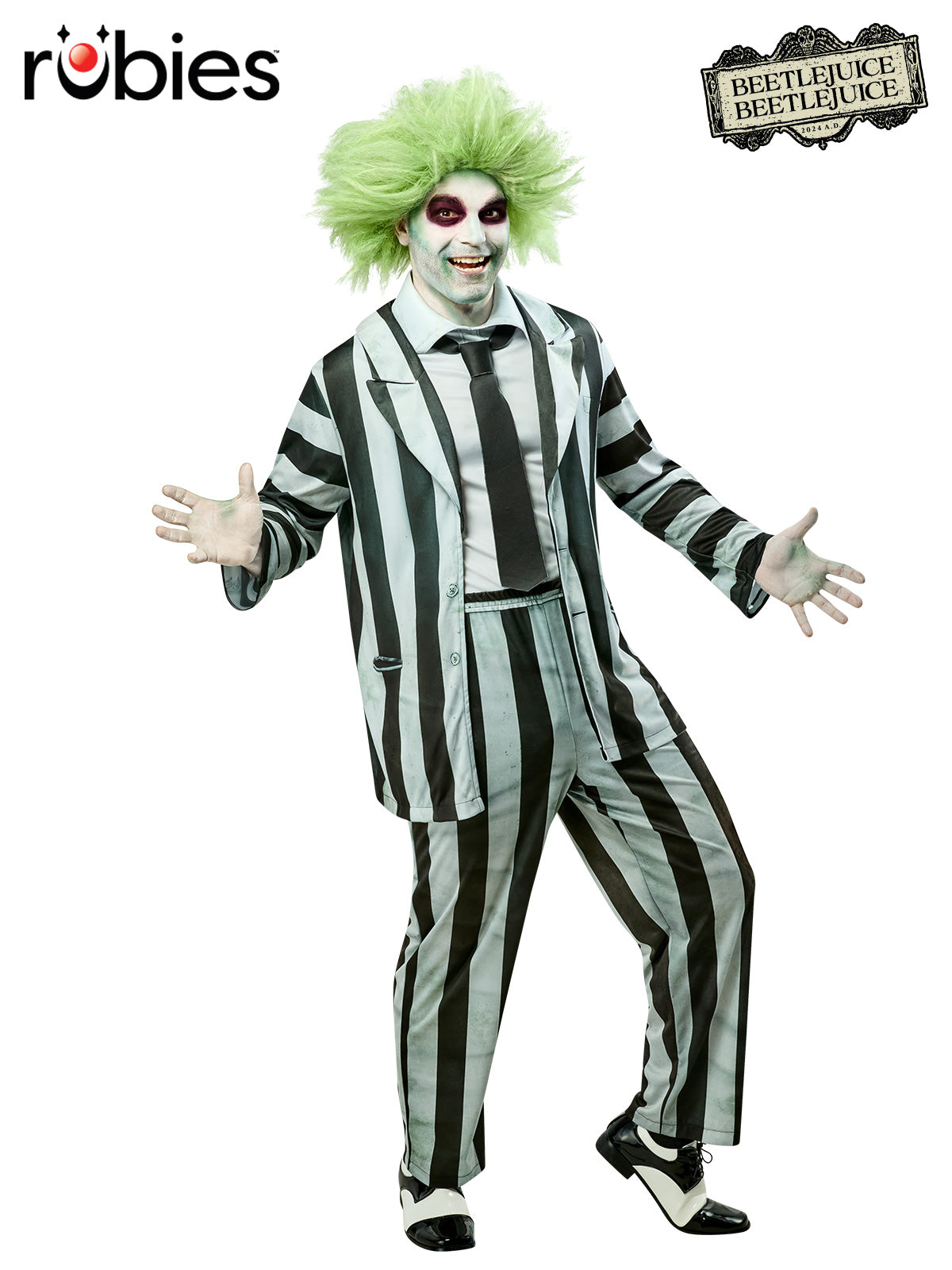 Beetlejuice 2 Adult Costume - officially licensed