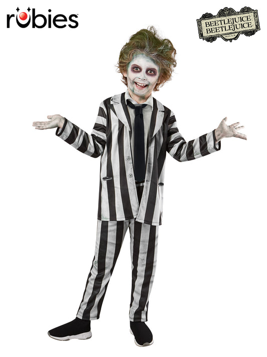 Beetlejuice 2 Deluxe Child Costume - Genuine Licensed