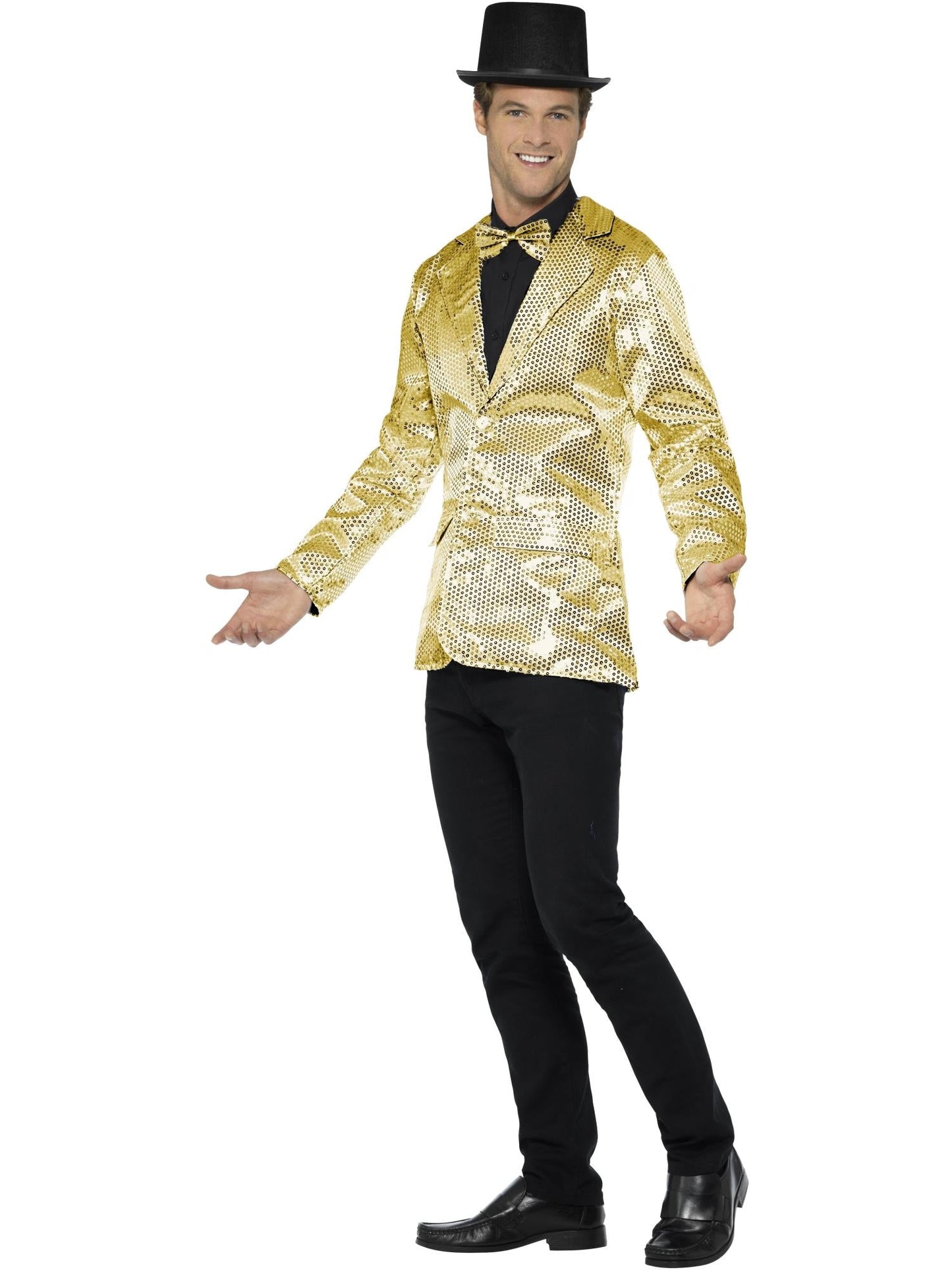 Gold Sequin Showman Men's Jacket
