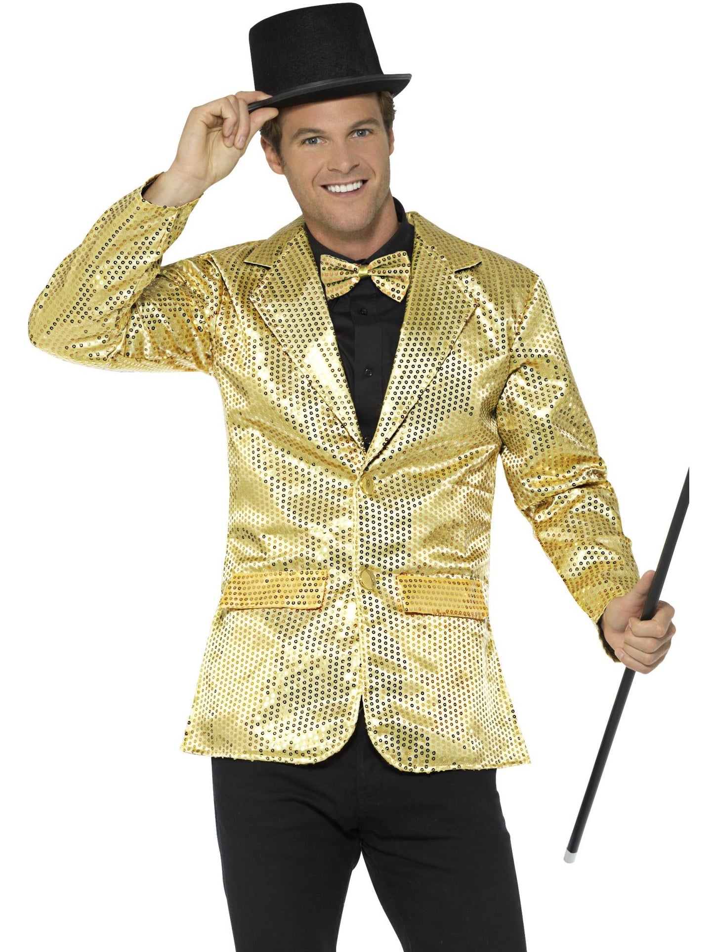 Gold Sequin Showman Men's Jacket