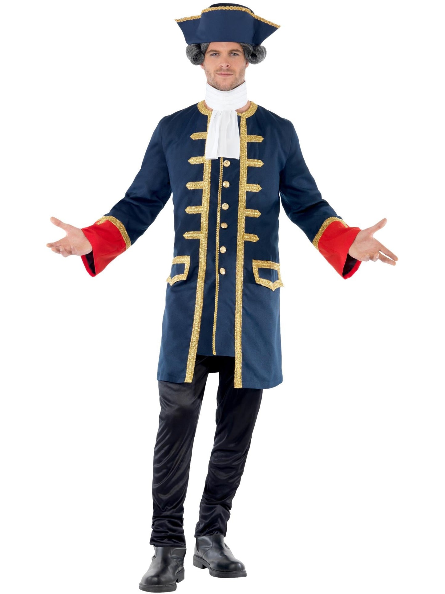 Pirate Commander Deluxe Men's Costume