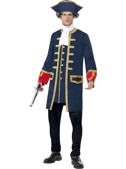 Pirate Commander Deluxe Men's Costume