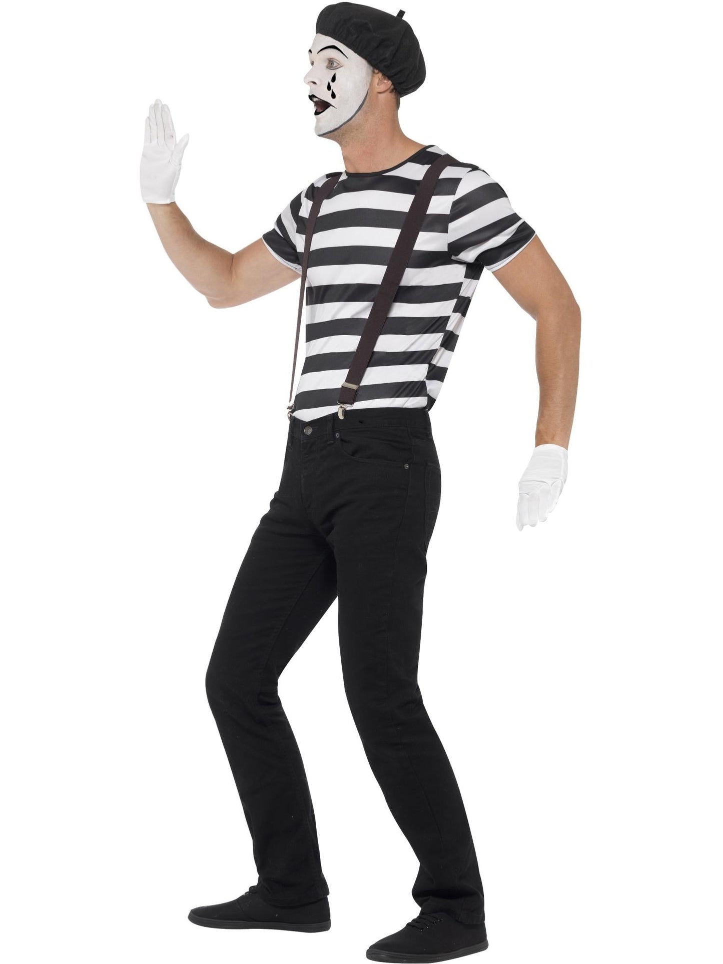 Mime Artist Complete Men's Adult Costume