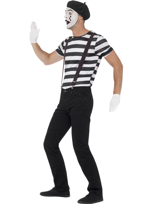 Mime Artist Complete Men's Adult Costume