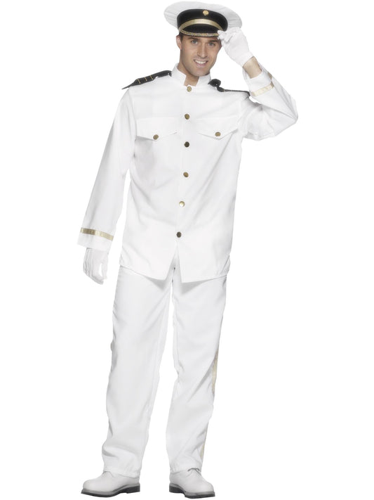 Naval Captain Men's Costume