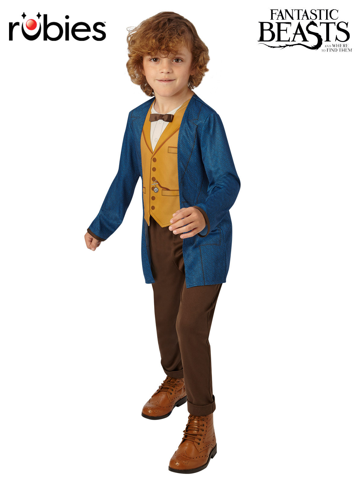 Newt Scamander Child Costume, Genuine Fantastic Beasts Licensed Costume