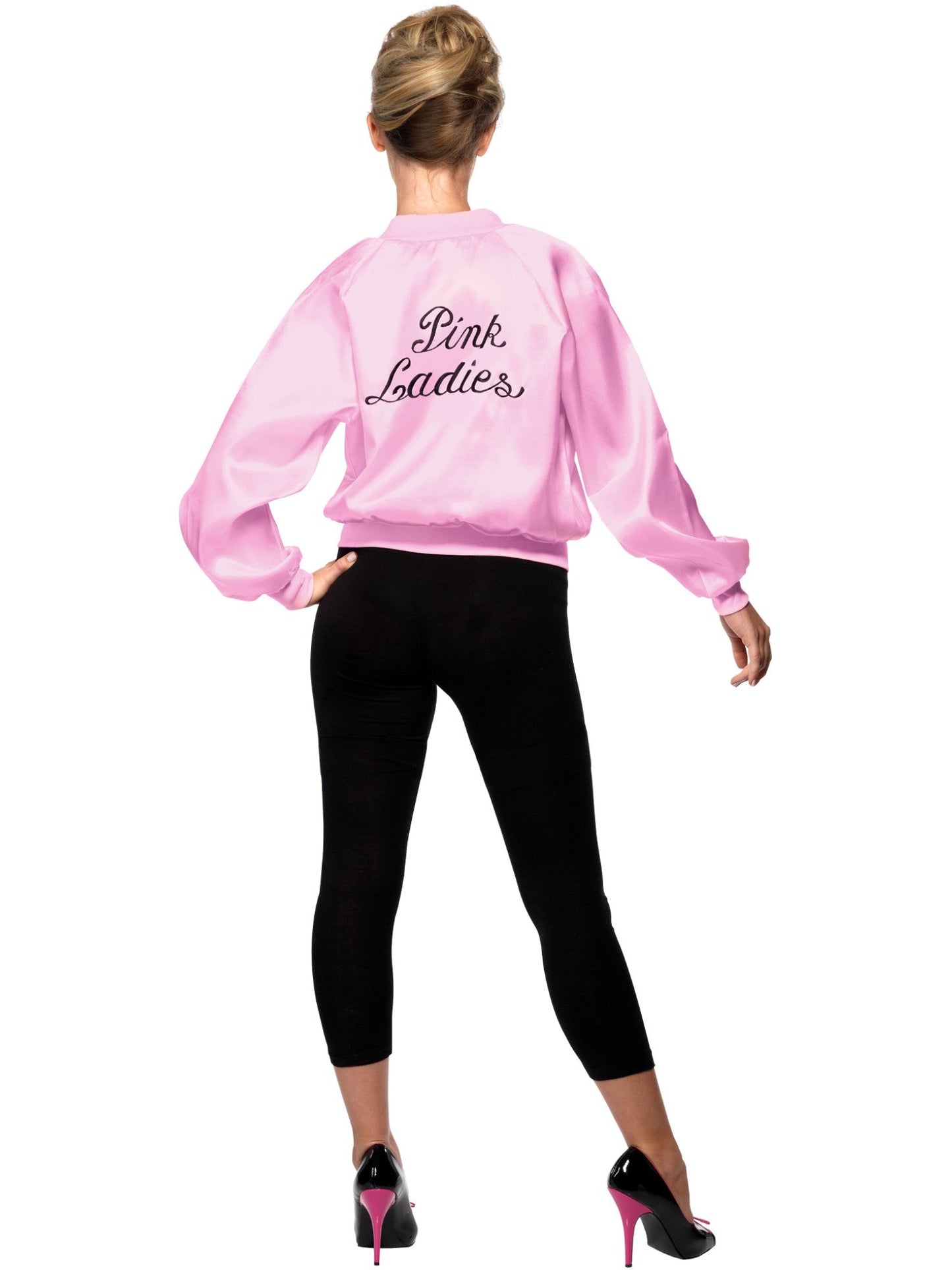Grease Pink Ladies Jacket Women's costume, Genuine Licensed item