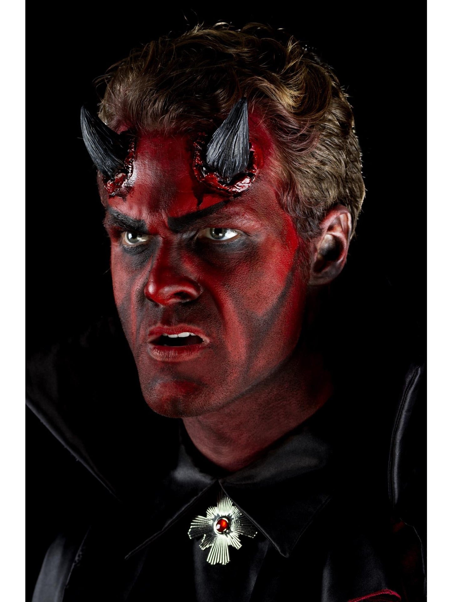 Devil Horns Set of 2 prosthetic with adhesive FX Makeup