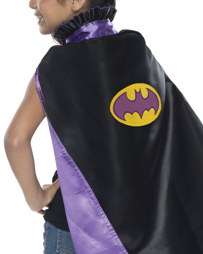 Batgirl DC Cape Child Costume, Genuine Licensed