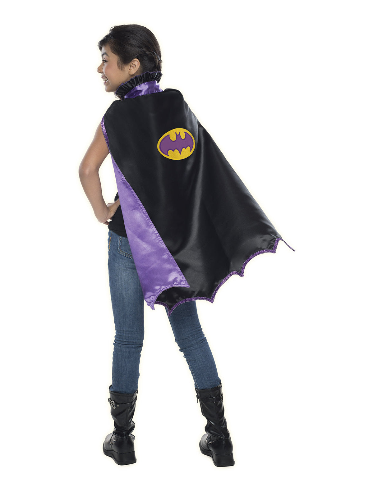 Batgirl DC Cape Child Costume, Genuine Licensed