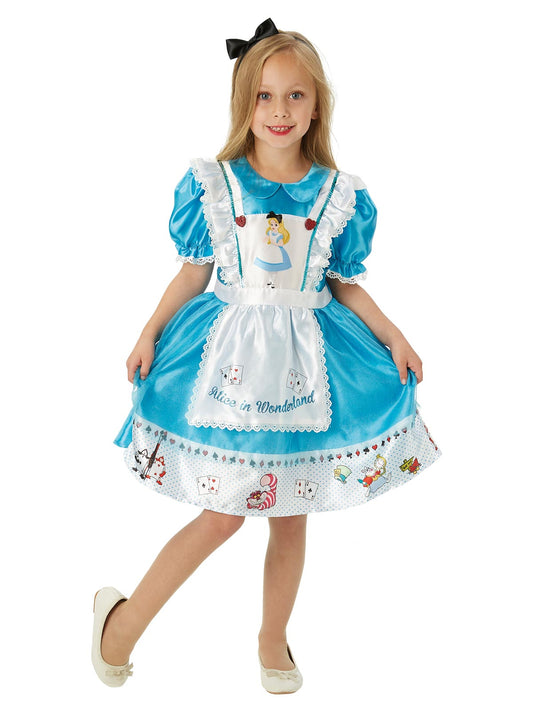 Alice In Wonderland Deluxe Child Costume Genuine Disney Licensed