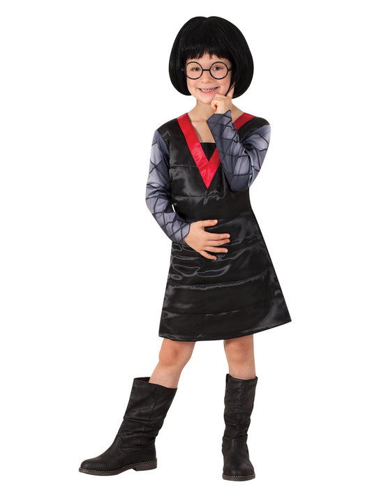 Edna Mode Deluxe Girls Child Costume, Genuine Licensed