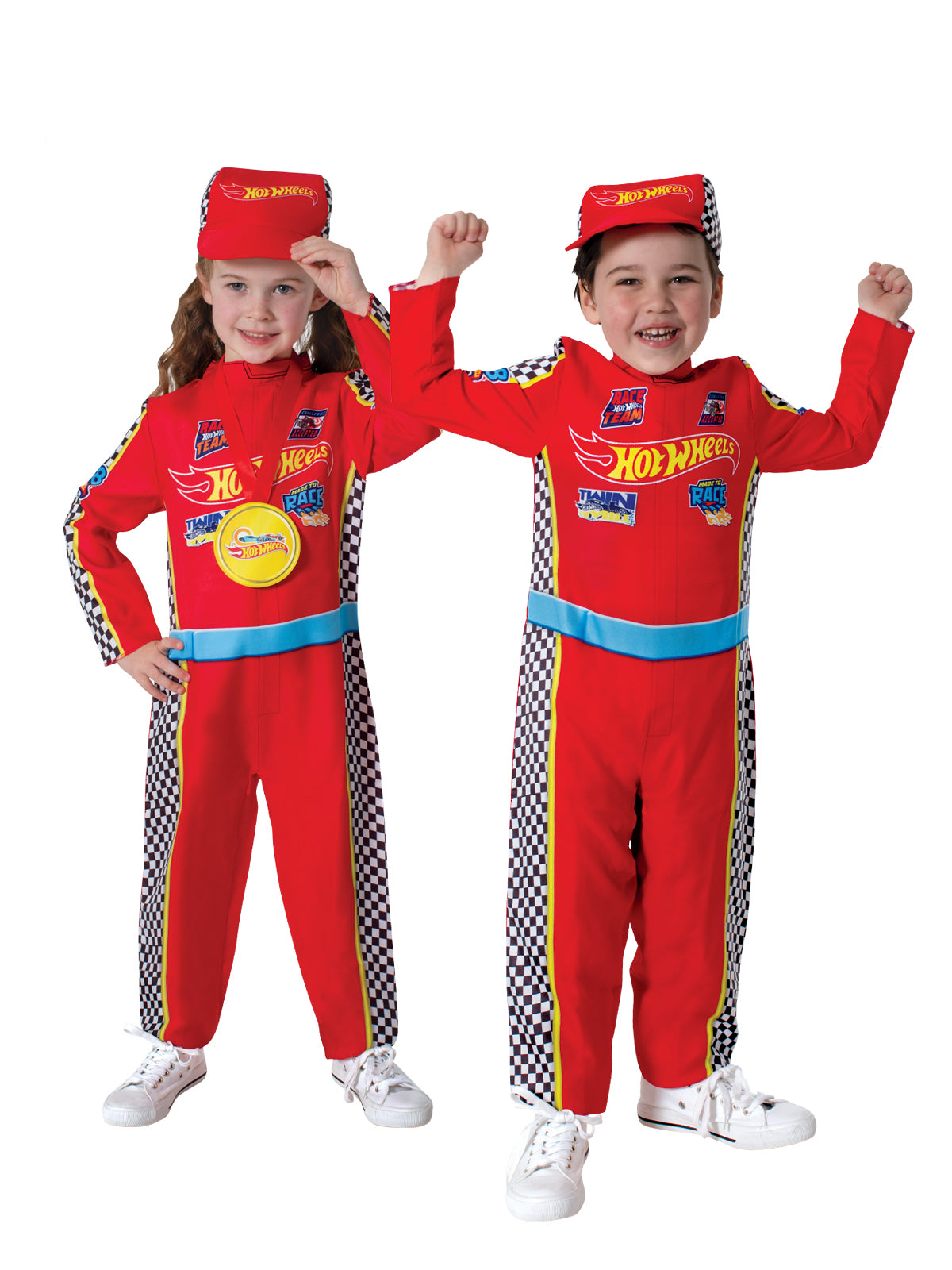 Hot Wheels Racing Suit Child Boys or Girls Costume - Licensed