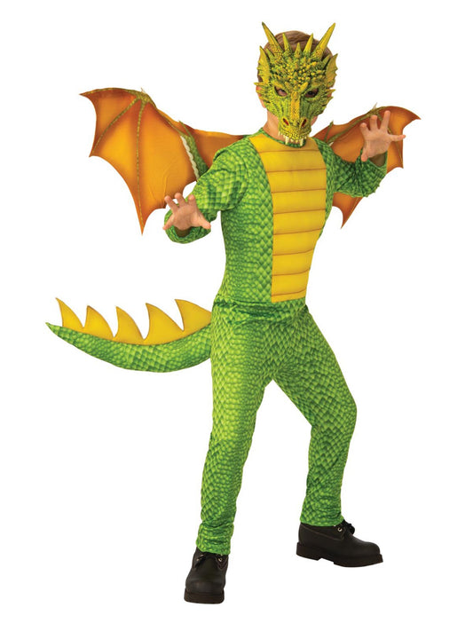 Green Dragon Deluxe Child Costume