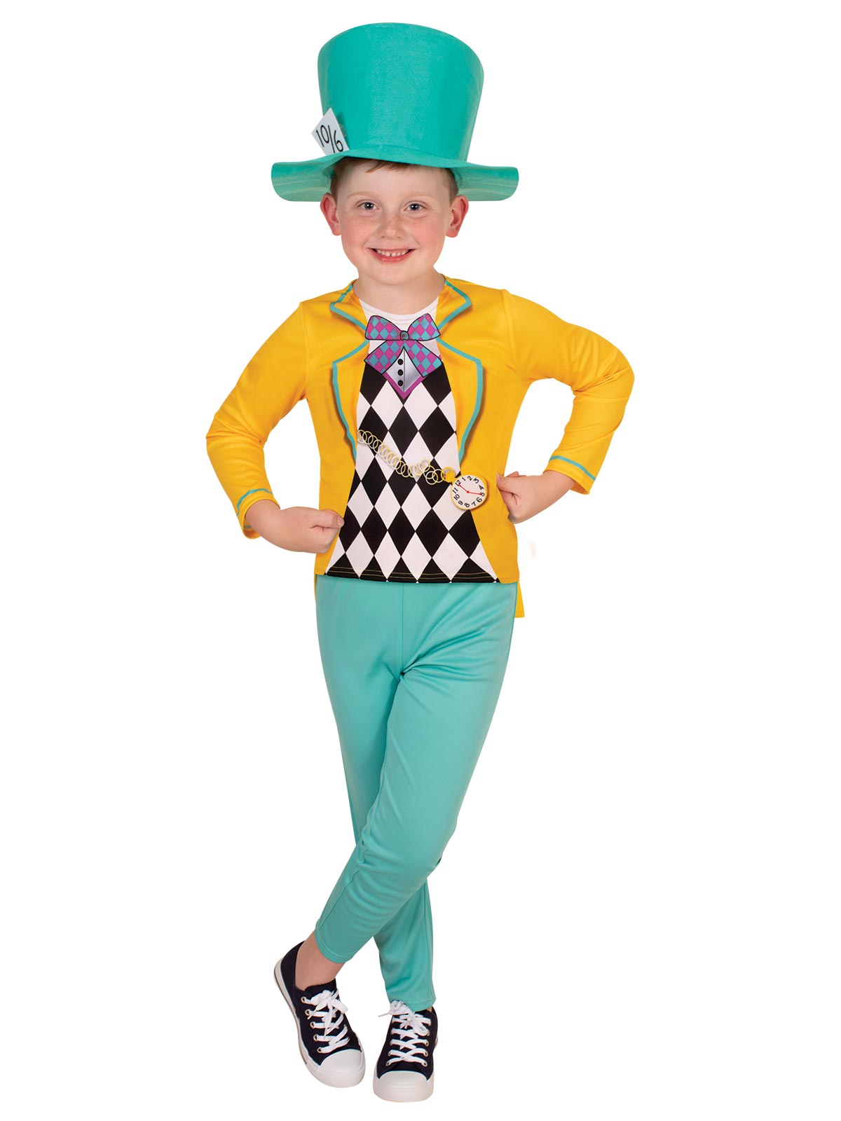 Mad Hatter Boy's Child Classic Costume - Disney Licensed