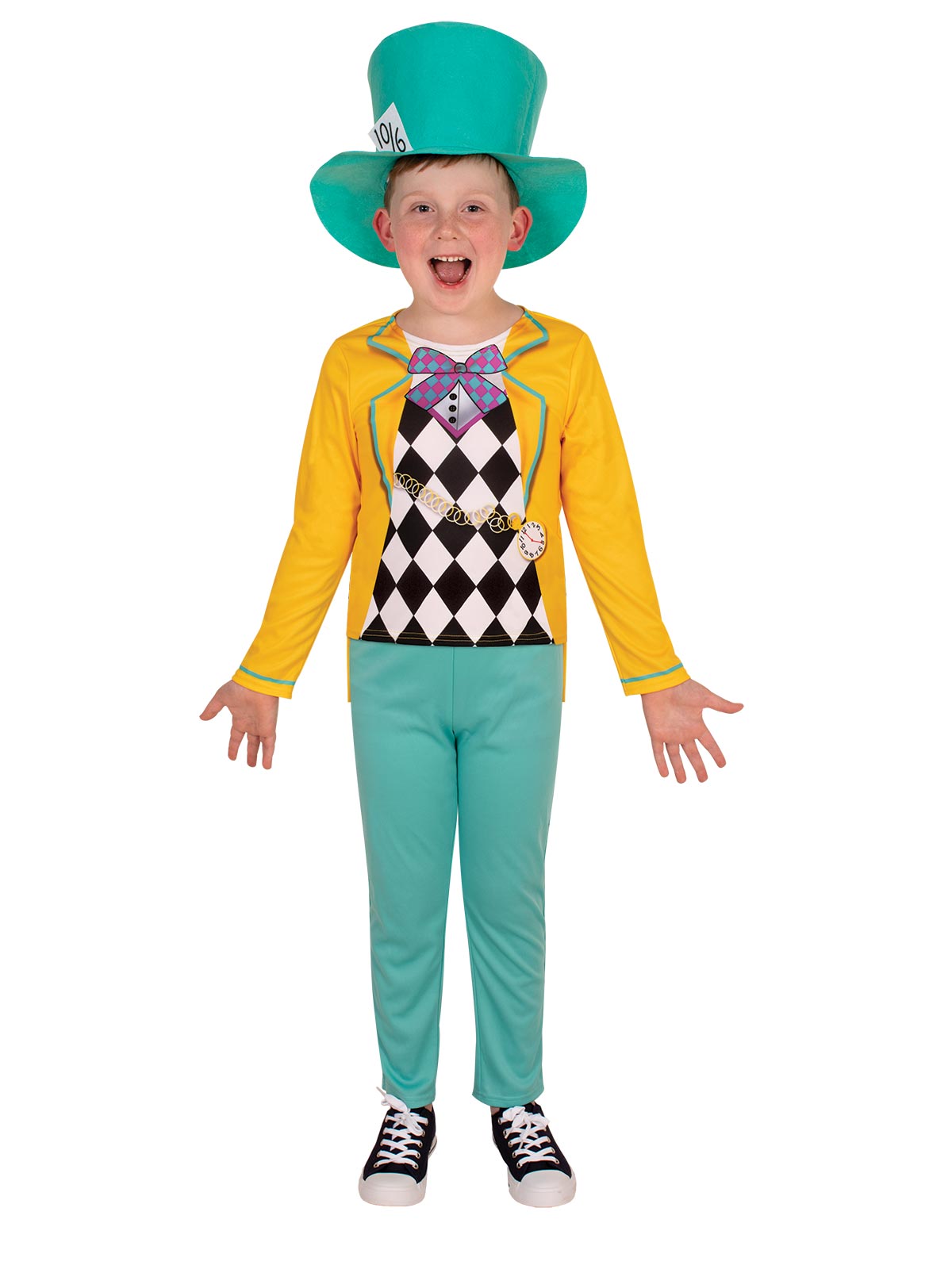 Mad Hatter Boy's Child Classic Costume - Disney Licensed