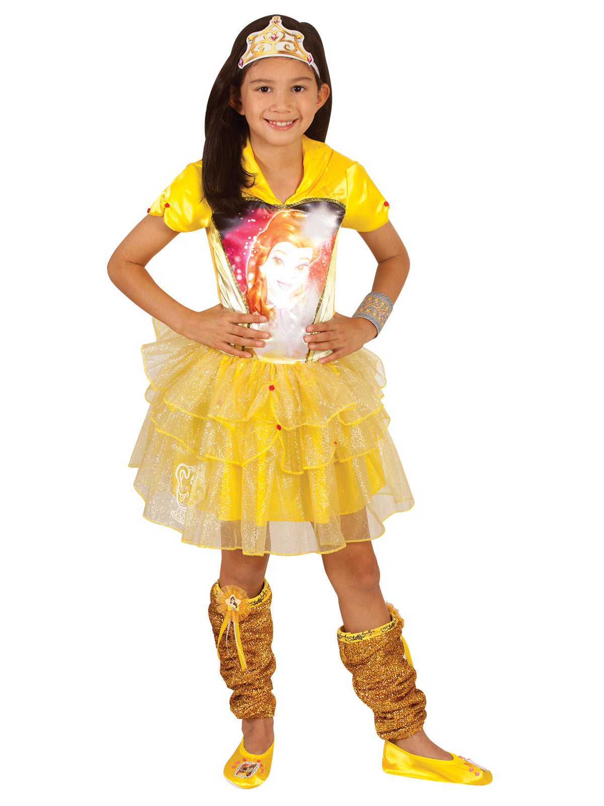 Disney Belle Hooded Dress Girl's Child Costume - Licensed