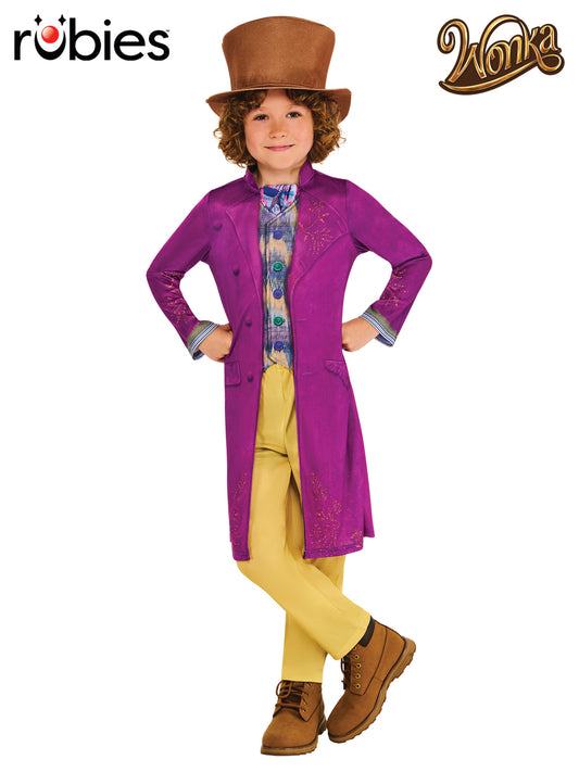 Willy Wonka Child Complete Costume Genuine Licensed