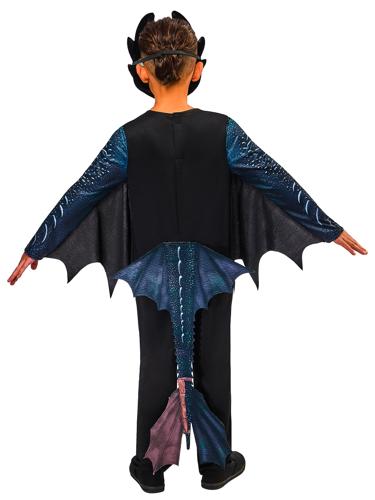 Toothless Night Fury Dragon Child Deluxe Costume Genuine Licensed