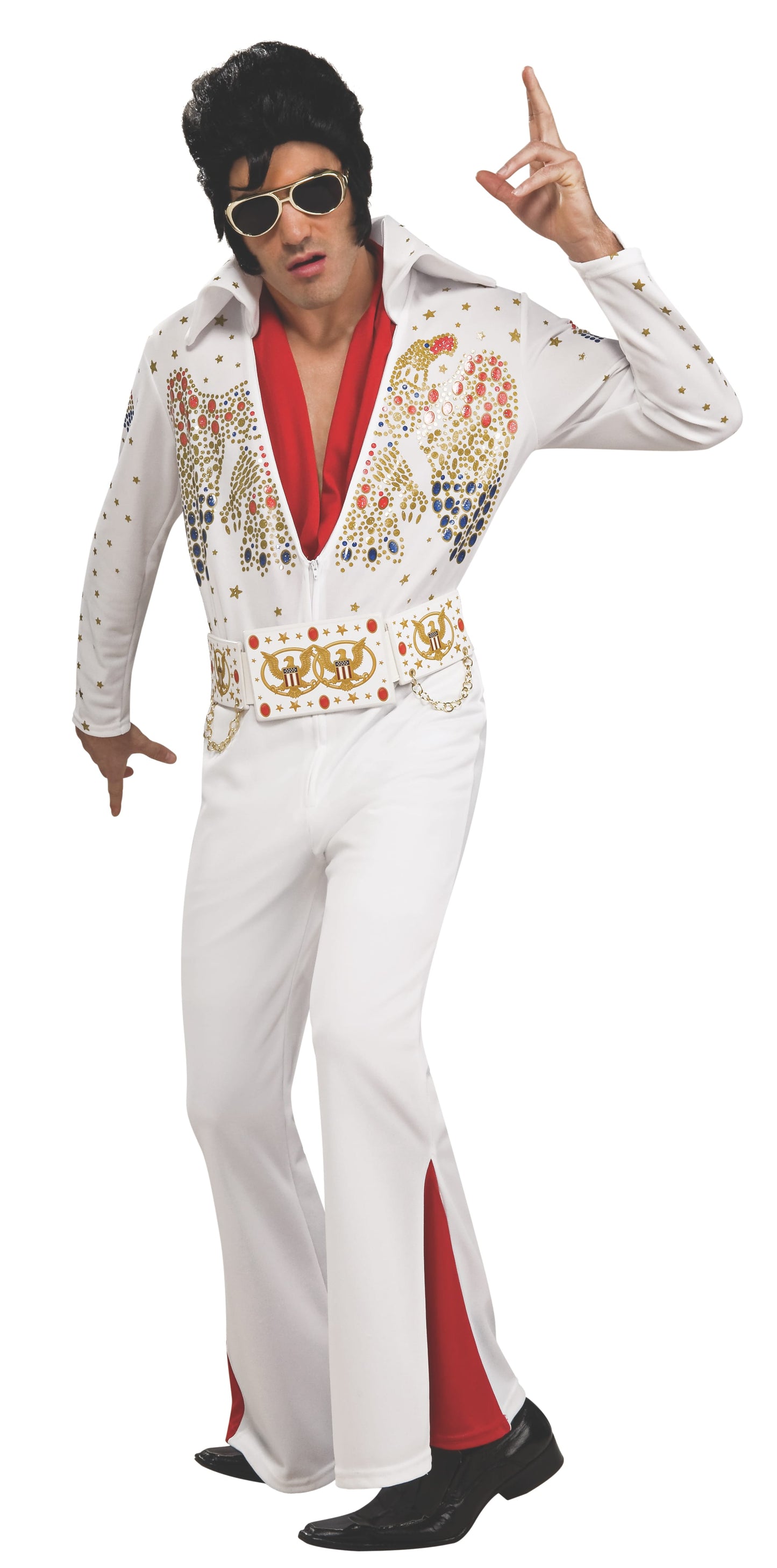 Elvis Vegas Deluxe Costume Adfult - Lisenced